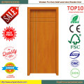 Simple Wood Door Wood Bedroom Door Machine PVC Door